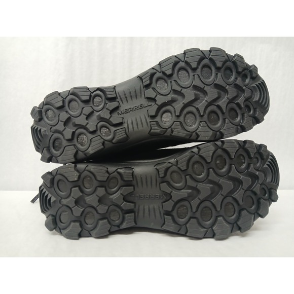 Merrell Men's Winter Pull On Faux Fur Lined Boots J004555 Black Suede Sz 12 - Picture 7 of 11